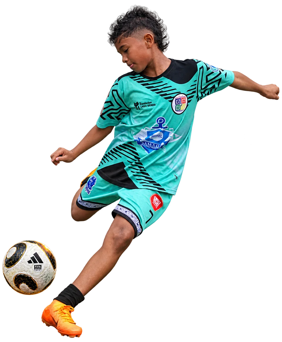 Jesús Ruiz Ramos jugando fútbol